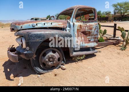 Old car in the Solitaire village, Namibia Stock Photo - Alamy