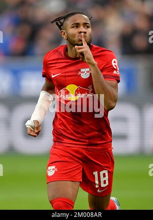 Goal celebration, gesture, gesture, still, Christopher Nkunku (18 ...