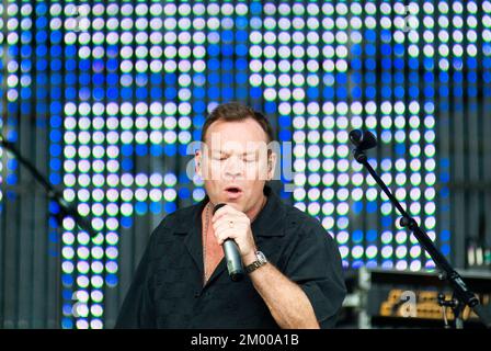 Vienna, Austria. September 07, 2008. Ali Campbell-UB40 at the Danube Island Festival Stock Photo