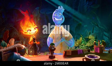 ELEMENTAL, 2023, directed by PETER SOHN. Copyright Pixar Animation Studios  / Walt Disney Pictures. - Album alb9816223