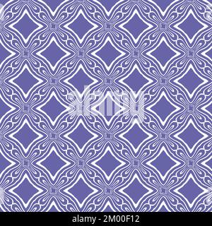 Abstract pattern in trendy purple color. Very Peri - Color of the Year 2022 . Stock Photo