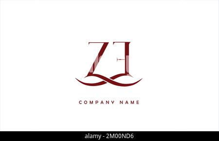 ZE, EZ Abstract Letters Logo Monogram Stock Vector