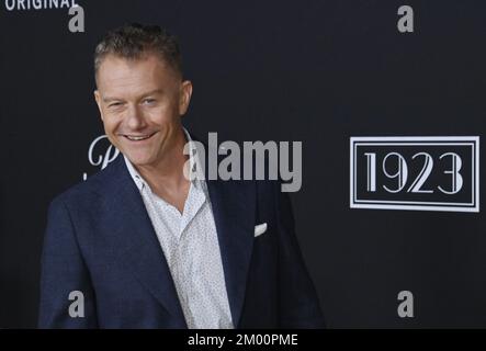 Los Angeles, United States. 02nd Dec, 2022. Cast member James Badge Dale attends the premiere of Paramount 's western drama TV series '1923' at Hollywood American Legion Post 43 in Los Angeles on Friday, December 2, 2022. Storyline: The Duttons face a new set of challenges in the early 20th century, including the rise of Western expansion, Prohibition and the Great Depression. Photo by Jim Ruymen/UPI Credit: UPI/Alamy Live News Stock Photo