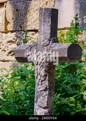 Floriana, Malta - May, 2021: Military Cemetery Pieta (Pietà) located just outside Valletta . The tranquil cemetery is well worth a visit to pay respec Stock Photo