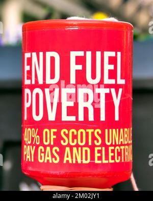 fuel poverty action socialism Stock Photo
