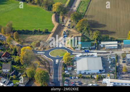 Luftbild, Baustelle mit Neubau Dortmunder Zukunftsgarten zur ...