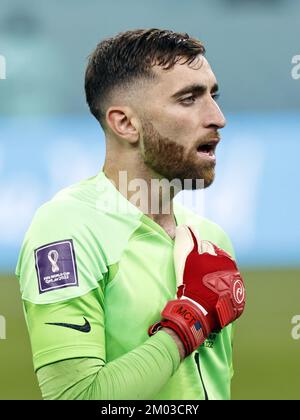 USA goalkeeper Matt Turner during the FIFA World Cup Group B match at the  Al Bayt Stadium in Al Khor, Qatar. Picture date: Friday November 25, 2022  Stock Photo - Alamy