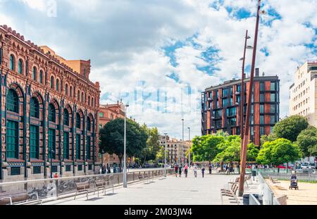 Central Catalana de Electricidad, Barcelona,Catalonia, Spain, Europe Stock Photo