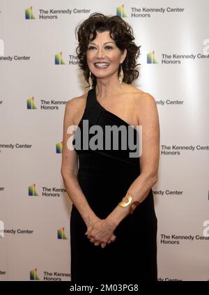 Washington DC, USA. 03rd Dec, 2022. 2022 Kennedy Center honoree Amy Grant arrives for the formal Artist's Dinner honoring the recipients of the 45th Annual Kennedy Center Honors at the Department of State in Washington, DC on Saturday, December 3, 2022. Credit: UPI/Alamy Live News Stock Photo