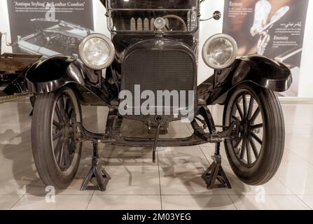 '7/31/2021 - Sharjah, UAE: Model T Ford Modified Classic Car in USA from 1918 Stock Photo