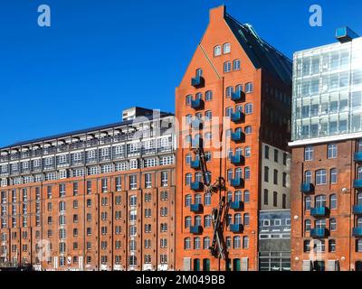 Old warehouse named Stadtlagerhaus in Hamburg in Germany Stock Photo