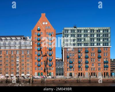 Old warehouse named Stadtlagerhaus in Hamburg in Germany Stock Photo