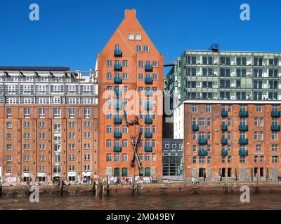 Old warehouse named Stadtlagerhaus in Hamburg in Germany Stock Photo