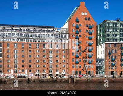 Old warehouse named Stadtlagerhaus in Hamburg in Germany Stock Photo