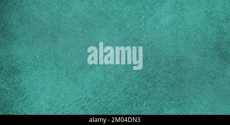 Green leather texture, close-up, background surface Stock Photo