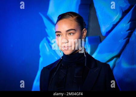 London, UK. 4 December 2022. Bailey Bass attends a photo call for the new film, Avatar: The Way Of Water, at the Corinthia Hotel in London. Picture date: Sunday December 4, 2022. Photo credit should read: Matt Crossick/Empics/Alamy Live News Stock Photo