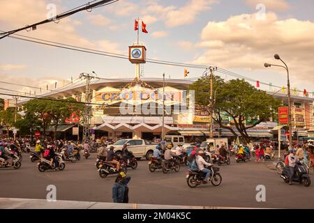 Cho Con Market Danang Vietnam Stock Photo