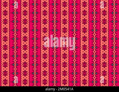 Geometric seamless pattern traditional design with smooth silk