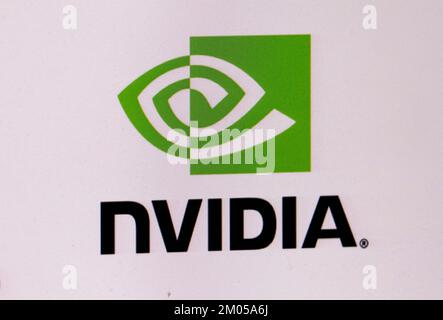 Logo/ Markenname/ brand name: Nvidia, Berlin  (nur fuer redaktionelle Verwendung. Keine Werbung. Referenzdatenbank: http://www.360-berlin.de. © Jens K Stock Photo