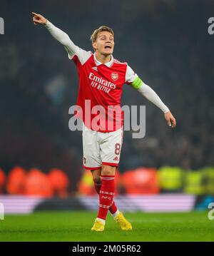 03 Nov 2022 - Arsenal v FC Zurich - UEFA Europa League - Group A - Emirates Stadium   Arsenal's Martin Odegaard during the match against FC Zurich Picture : Mark Pain / Alamy Stock Photo