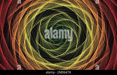 abstract background Lines gradient color Stock Vector