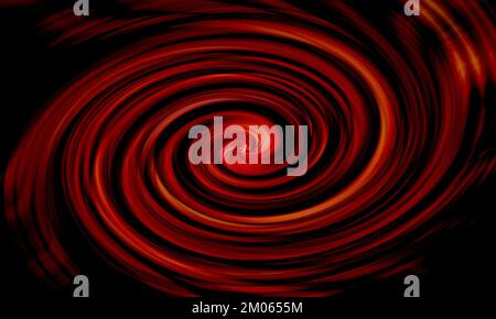 Abstract dark red spiral light effects background on black Stock Photo