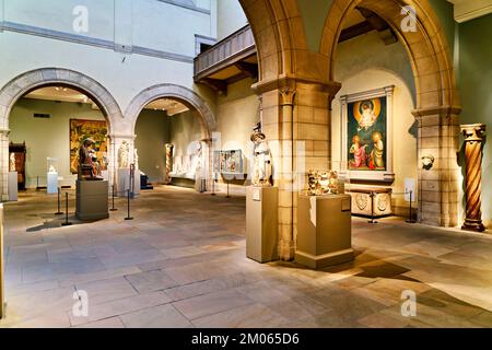 New York. Manhattan. United States. The Metropolitan Museum of Art. European Sculpture and Decorative Arts Stock Photo