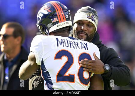 Denver Broncos running back Latavius Murray (28)plays against the Los  Angeles Chargers of an NFL football game Sunday, January 8, 2023, in Denver.  (AP Photo/Bart Young Stock Photo - Alamy