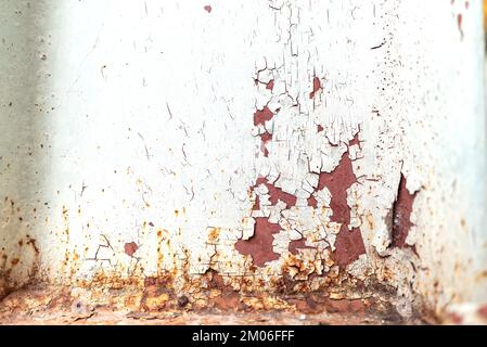 Old rusty metal plate crack for digital retouch . Stock Photo