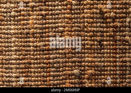 Carpet texture background of dense pile closeup Stock Photo