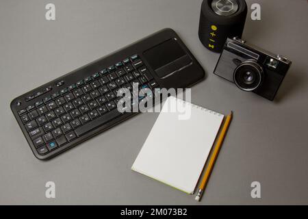 workplace blogger. set to prepare for public speaking and writing text ...