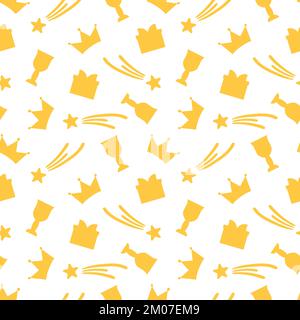 Happy Epiphany Day Seamless Pattern Design Christian Festival to Faith in Template Hand Drawn Cartoon Flat Illustration Stock Vector