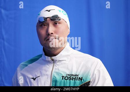 Tokyo, Japan. 4th Dec, 2022. Shinri Shioura Swimming : Japan Open 2022 Men's 50m Freestyle Final at Tatsumi International Swimming Center in Tokyo, Japan . Credit: AFLO SPORT/Alamy Live News Stock Photo