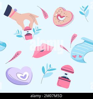 Proposal print, box with engagement ring pattern Stock Vector