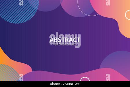 Colorful abstract geometric background vector illustration, gradient color, Abstract 3D Background Stock Vector
