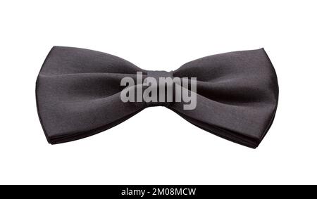 Red and black bow ties set Stock Photo