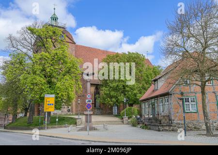 St.-Laurentius-Kirche Schönberg, Mecklenburg-Vorpommern, Deutschland Stock Photo