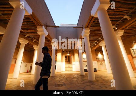 Riyadh. 4th Dec, 2022. This photo taken on Dec. 4, 2022 shows Al Masmak Palace Museum in Riyadh, Saudi Arabia. Credit: Sui Xiankai/Xinhua/Alamy Live News Stock Photo