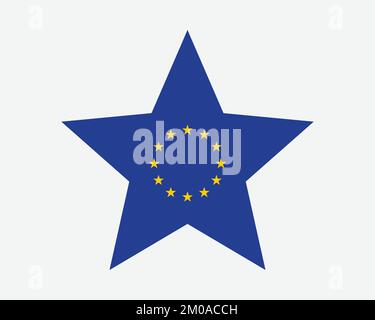 European star flag symbol. EU stars circle logo symbol Stock Vector ...
