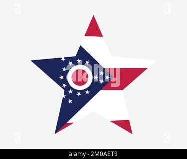 Premium Vector | American star vector logo template illustration design.