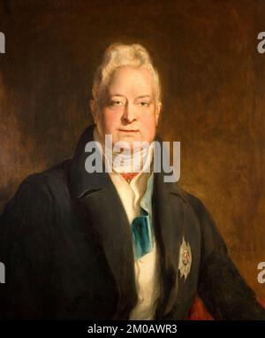 Portrait of King William The Fourth (1765-1837) in  1838 By Sir David Wilkie Stock Photo