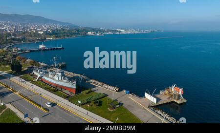 Kocaeli Province is located at the easternmost end of the Marmara Sea around the Gulf of Izmit. Stock Photo