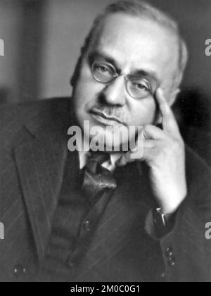 ALFRED ADLER (1870-1937)  Austrian psychologist Stock Photo