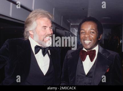 Kenny Rogers and Lou Rawls  Circa 1980's   Credit: Ralph Dominguez/MediaPunch Stock Photo