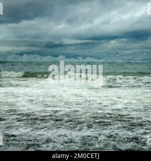 Realistic abstract impressionism photograph created with the use of intentional camera movement and in camera multiple exposure Stock Photo