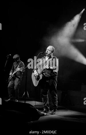 The Pixies live in concert in Stockholm - Joey Santiago (guitar) and Black Francis (guitar and vocals) performing live with their band the Pixies at Cirkus in Stockholm, 30 Sept. 2019 Stock Photo