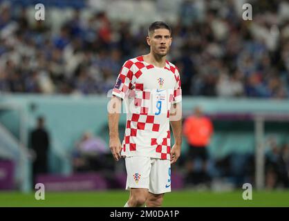 12/05/2022, Al Janoub Stadium, Doha, QAT, World Cup FIFA 2022, Round of 16, Japan vs Croatia, in the picture Croatia's forward Andrej Kramaric Stock Photo