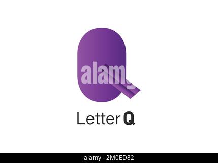 Initial Letter Q Logo vector design template Stock Vector