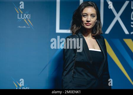 Rome, Italy. 05th Dec, 2022. Actress Margareth Made attends the ''30th Anniversary Lux Vide'' red carpet at the Hotel Eden on December 06, 2022 in Rome, Italy. (Photo by Luca Carlino/NurPhoto) Credit: NurPhoto/Alamy Live News Stock Photo