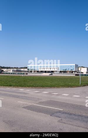 France, Brittany, Coetquidan, Guer on 2021-03-24. Report on the training of the Inter-Arms Military School in Saint-Cyr Coetquidan in Morbihan. The EM Stock Photo